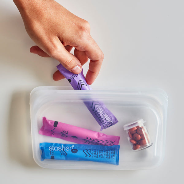 Stasher Reusable Snack Bags - 6-Pack